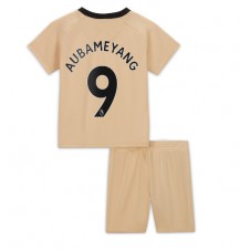 Chelsea Aubameyang #9 Tredjedraktsett Barn 2022-23 Kortermet (+ korte bukser)